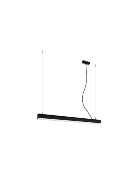 Lampa wisząca PINNE 90 czarna 3000K LED 1x25W IP20 TH.048 SOLLUX