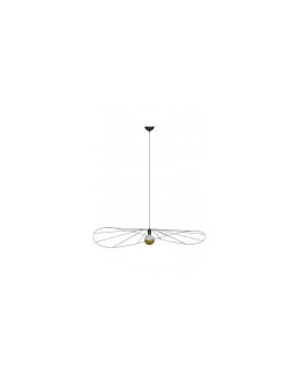 Lampa wisząca ESKOLA 140 czarna E27 1x60W IP20 TH.012CZ SOLLUX