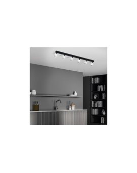 Żyrandol RIO 55 czarny LED 3000K LED 1x30W IP20 TH.106 SOLLUX