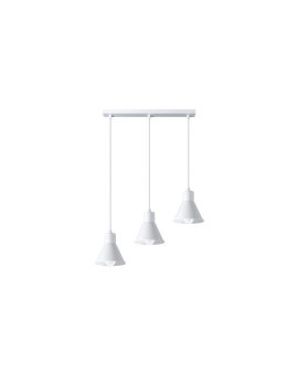 Lampa wisząca TALEJA 3 biała E27 3x60W IP20 SL.0984 SOLLUX