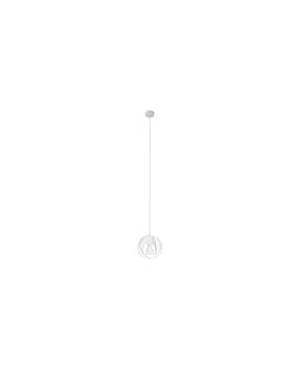 Lampa wisząca TULOS 1 biała E27 1x60W IP20 SL.1083 SOLLUX