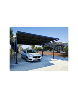 Carport ML Basic jednostanowiskowy o mocy 3,375 kWp