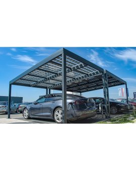 Carport ML Prestige jednostanowiskowy o mocy 2,97 kWp