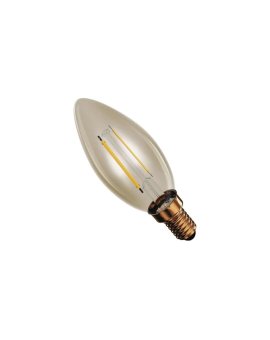 Żarówka LED Vintage świeczka E14 2,5W (20W) 225lm 2200K ciepła biel Z53012