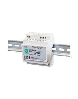 DIN60W15: Zasilacz DIN 15V/4A, plastic