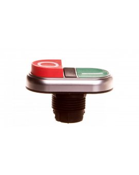 Napęd przycisku podwójny zielony/czerwony /O-I/ z samopowrotem wystający/płaski LPCB7223