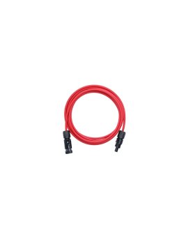 Przedłużka z złączami MC4 - kabel solarny KENO 4mm2 czerwony 3m KENO PRZ-4MM-RED-3M