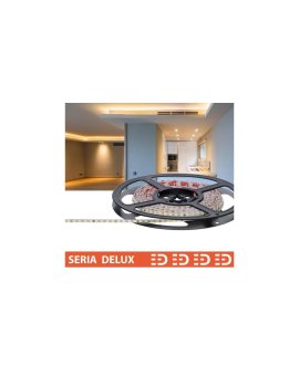 Taśma Delux 24V Slim 4mm LB 160led 3000K 430lm SMD2835 (10) PL7Y