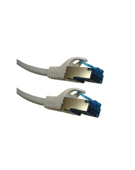 Kabel patchcord SFTP6A linka Cu 1,0m szary