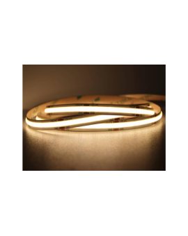 UQS-COB-12W-WW-12V-5m Profesjonalna taśma LED typu COB, 12W 480 chips/m, CRI 90, 12V, biala ciepla, 3000K, IP20, 5m
