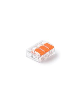 Szybkozłączka 0,2-4,0mm2, 3 styki, przezroczysta, E.4191T /100szt./