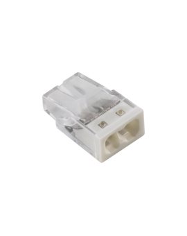 Szybkozłączka 2,5mm2, 2 styki, biała, E.4180T /100szt./