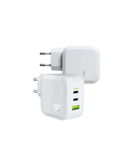 ŁADOWARKA SIECIOWA Green Cell POWERGAN 65W 2xUSB-C 1xUSB-A CHARGC08W