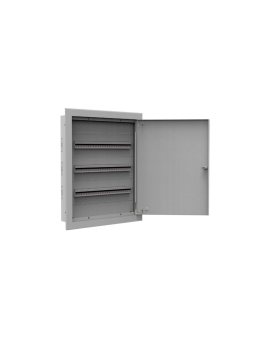 Rozdzielnica podtynkowa metalowa 3x24 modułów IP30 (400V AC) 665x523x130mm drzwi pełne Doktorvolt