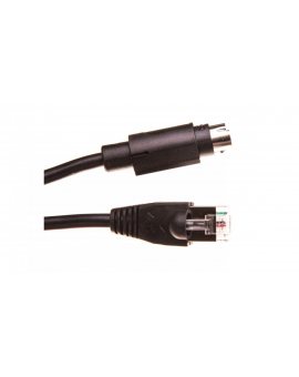 Kabel Mini-Din na RJ45 do PLC Twido 1m czarny TWDXCARJ010