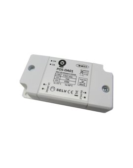 konwerter DALI to PWM, push dimming, 12-24VDC, 150W, 0.1-100