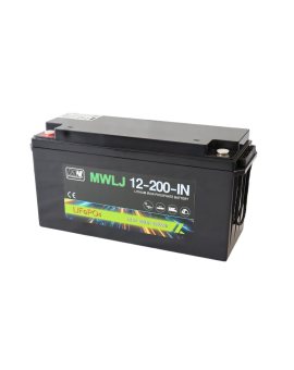 MWLJ 12-200-IN: akumulator LiFePO4 12.8V/200Ah IN / LiFePO4 battery 12.8V/200Ah IN - (483x170x240mm)