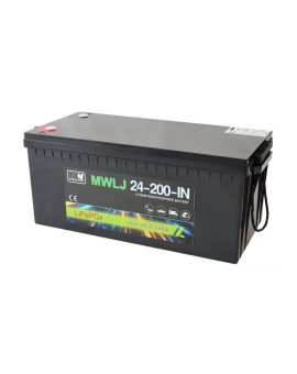 MWLJ 24-200-IN: akumulator LiFePO4 25.6V/200Ah IN / LiFePO4 battery 25.6V/200Ah IN - (522x240x218mm)