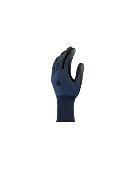 Rękawice dziane powlekane - nylon, HDPE, spandex - powłoka: PU - ścieg: 21, kolor Szary, rozmiar: 06, VECUTD10GR06