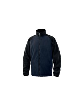 Bluza z polaru, poliestru, kolor Granatowo-Czarny, rozmiar: XXL, VERN2BMXX