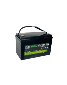 MWLJ 12-120-INH: akumulator LiFePO4 12.8V/120Ah INH / LiFePO4 battery 12.8V/120Ah INH - (330x172x...