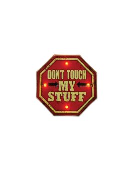 Kinkiet METAL RETRO LED Dont Touch Forever Light