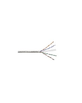 Kabel Emiter Net UTP (U/UTP) kat.6 450MHz drut standard PVC szary K/EMITERNET-UTP6PVC-STD /305m/