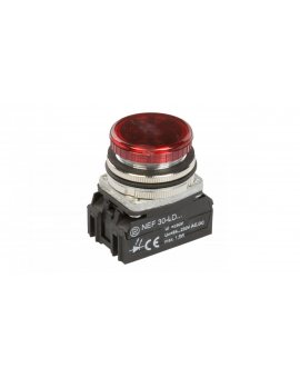 Lampka sygnalizacyjna 30mm czerwona 24-230V AC/DC W0-LDU1-NEF30LD C