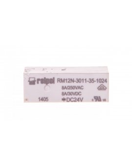 Przekaźniki miniaturowy 1P 10A 24V DC PCB RM12N-3011-35-1024 2614942