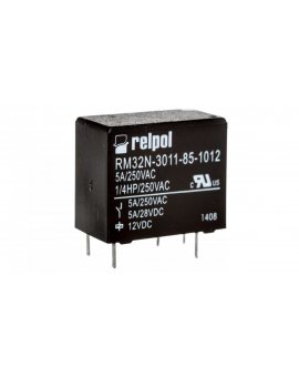 Przekaźniki miniaturowy 1P 5A 12V DC PCB RM32N-3011-85-1012 2615029