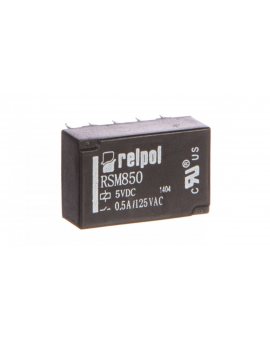 Przekaźnik subminiaturowy-sygnałowy 2P 0,5A 5V DC PCB RSM850-6112-85-1005 2611705