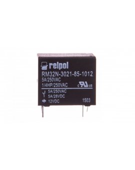 Przekaźniki miniaturowy 1Z 5A 12V DC PCB RM32N-3021-85-1012 2615022