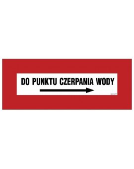 ZNAK - BC117 Ppoż.zbiornik wody ... m3 głębokość zbiornika ... m 50 x 40 cm KS - Folia podłogowa foto.