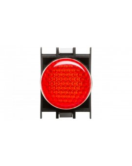 Lampka sygnalizacyjna B z LED, 100-230V AC, czerwona T0-B0K0XK
