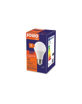 Żarówka LED klasyczna E27 A60 9W 850lm 3000K 1CT/10 LED-3109