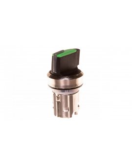 Napęd przełącznika 3 położeniowy I-OII 22mm zielony podświetlany stabilny/niestabilny metal mat IP69k Sirius ACT 3SU1052-2BN40