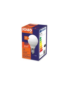 Żarówka LED kulka E14 P45 6W 550lm 3000K 1CT/10 LED-3117