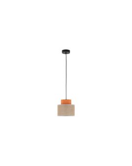 Lampa wisząca DUO JUTA ORANGE 1 3255 TK Lighting