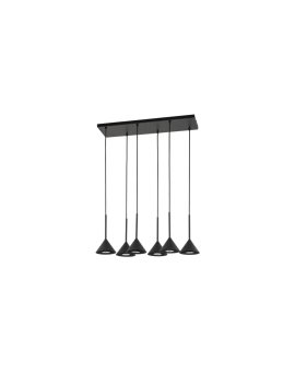 Lampa wisząca CONO BLACK MINI 6 10306 TK Lighting