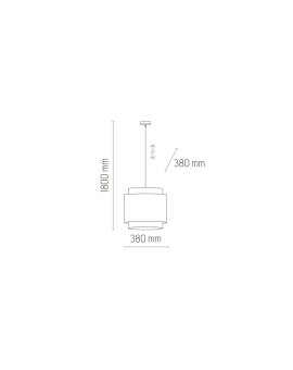 Kinkiet TROY W90477-40BK Zuma Line