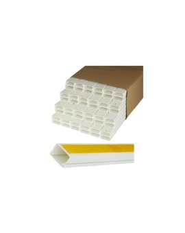 Listwa elektroinstalacyjna kanał kablowy BKK 40x16mm korytko z pokrywą i taśmą montażową 2-stronną KARTON=84m (42szt) NEKU