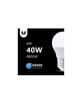 Żarówka LED E27 G45 6W 230V 6000K 480lm Forever Light RTV003658