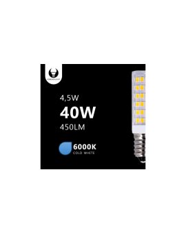 Żarówka LED E14 Corn 4.5W 230V 6000K 450lm Forever Light RTV003657