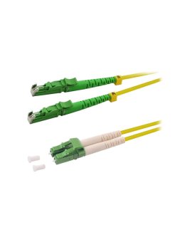 FP0EL00 Patch cord światłowodowy OS2 E2000/APC, LC/APC 0, 5m LSZH