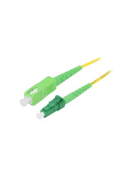 FPSLS10 Patch cord światłowodowy OS2 LC/APC,SC/APC 10m LSZH żółty