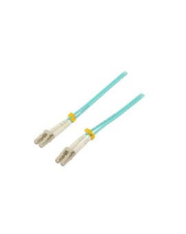 QOLTEC-54080 Patch cord światłowodowy OM3 LC/UPC,z obu stron 10m LSZH