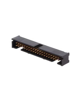 5103308-8 Gniazdo IDC męskie PIN 40 proste THT złocony 2,54mm czarny