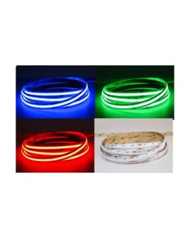 UQS-COB-14W-RGB-12V-5m: Profesjonalna taśma LED typu COB 14W 12V RGB