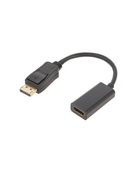 HDMI-DP-ADAP-01 Adapter DisplayPort 1.2 DisplayPort wtyk, HDMI gniazdo 100mm