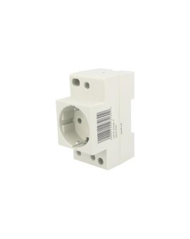 002414020 Gniazdo typu F (Schuko), 230VAC, 10A, na szynę DIN